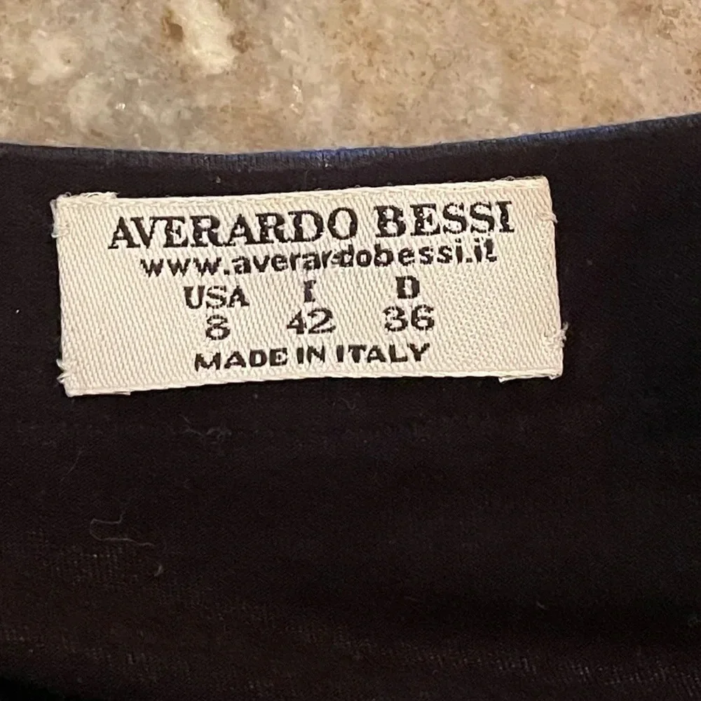 AVERARDO BESSI Printed Soft Jersey Knit Cardigan Blazer Jacket